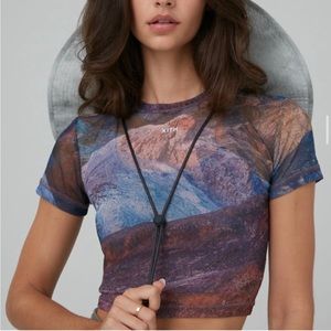 Kith Women Death Valley Mulberry Tee Multi Print